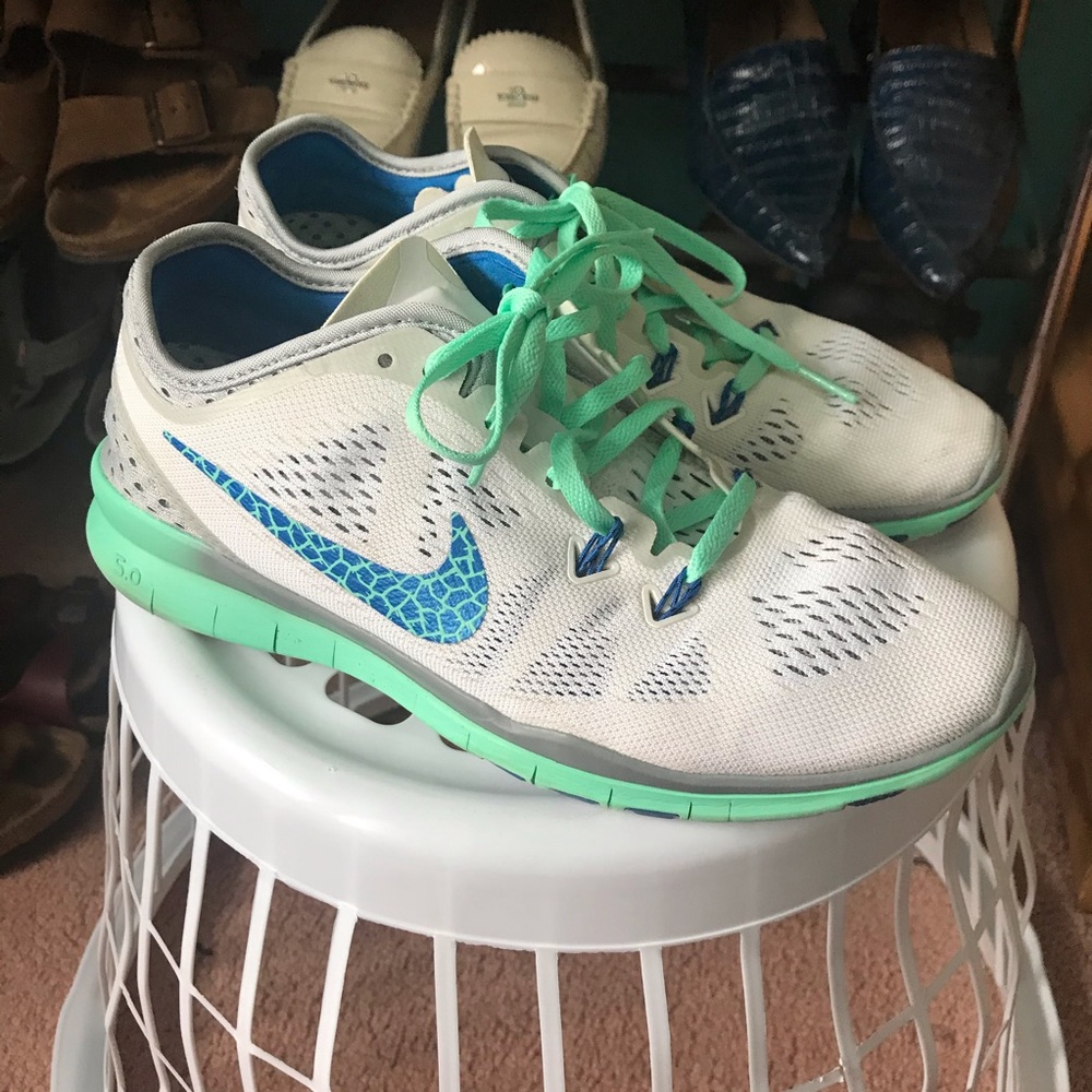 Nike free practically new